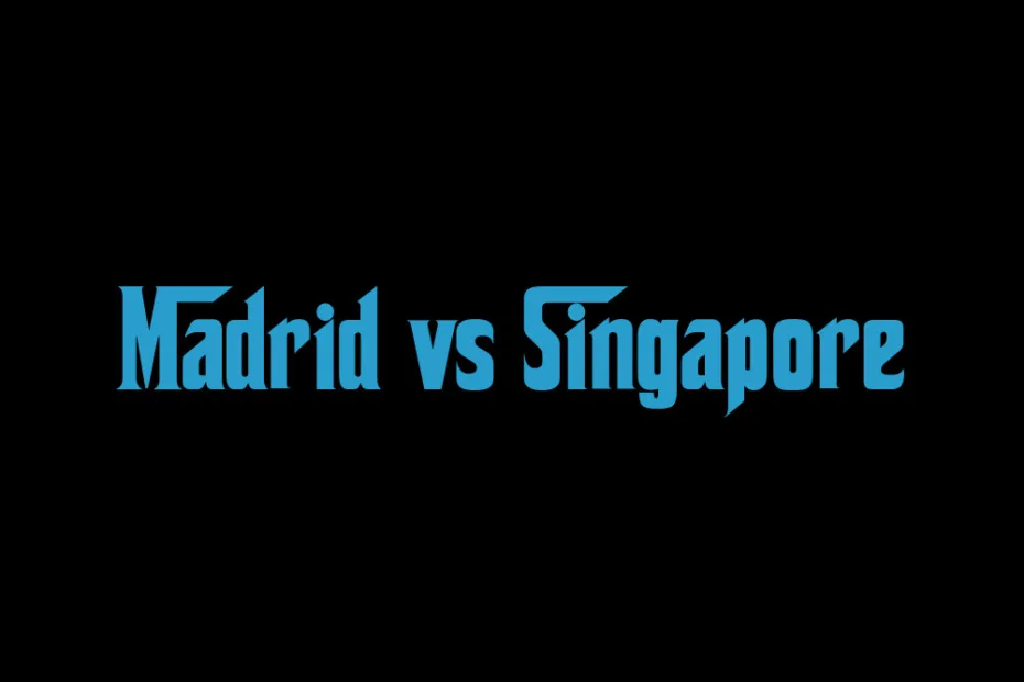 Madrid Vs Singapore