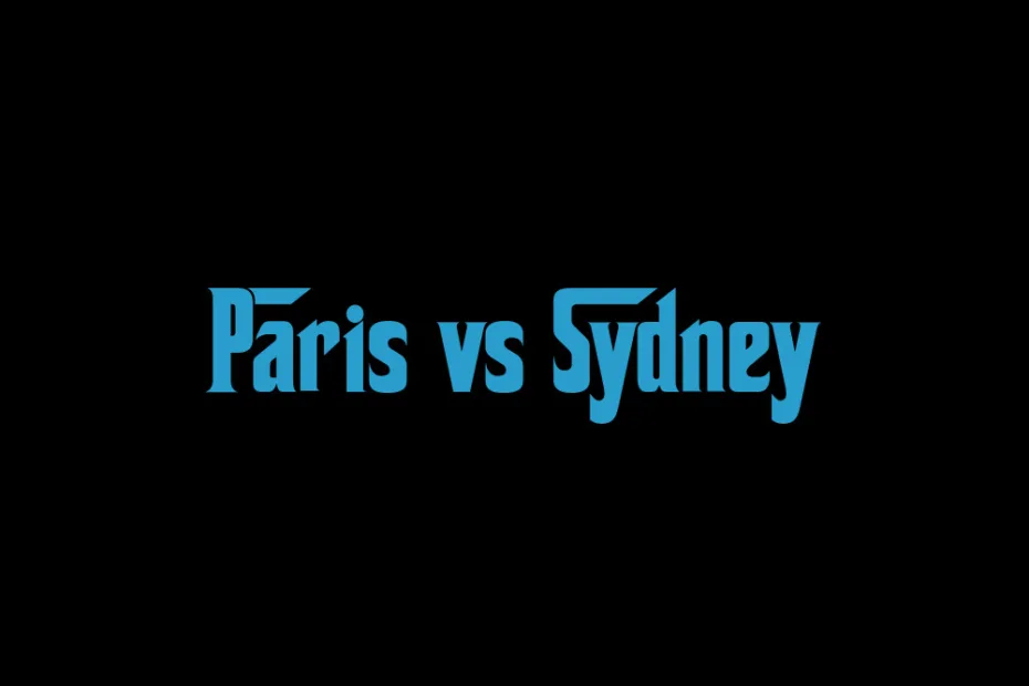 Paris Vs Sydney
