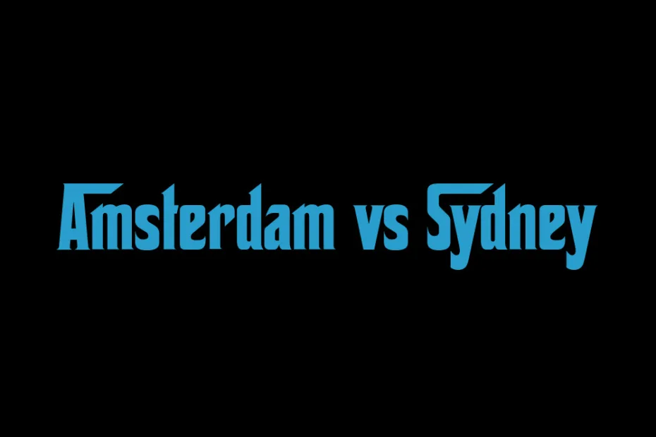 Amsterdam Vs Sydney