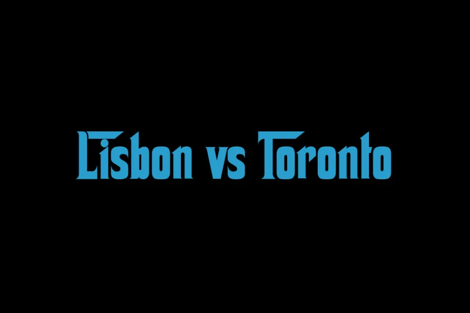 Lisbon Vs Toronto