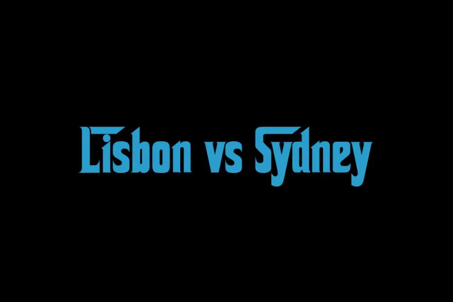 Lisbon Vs Sydney