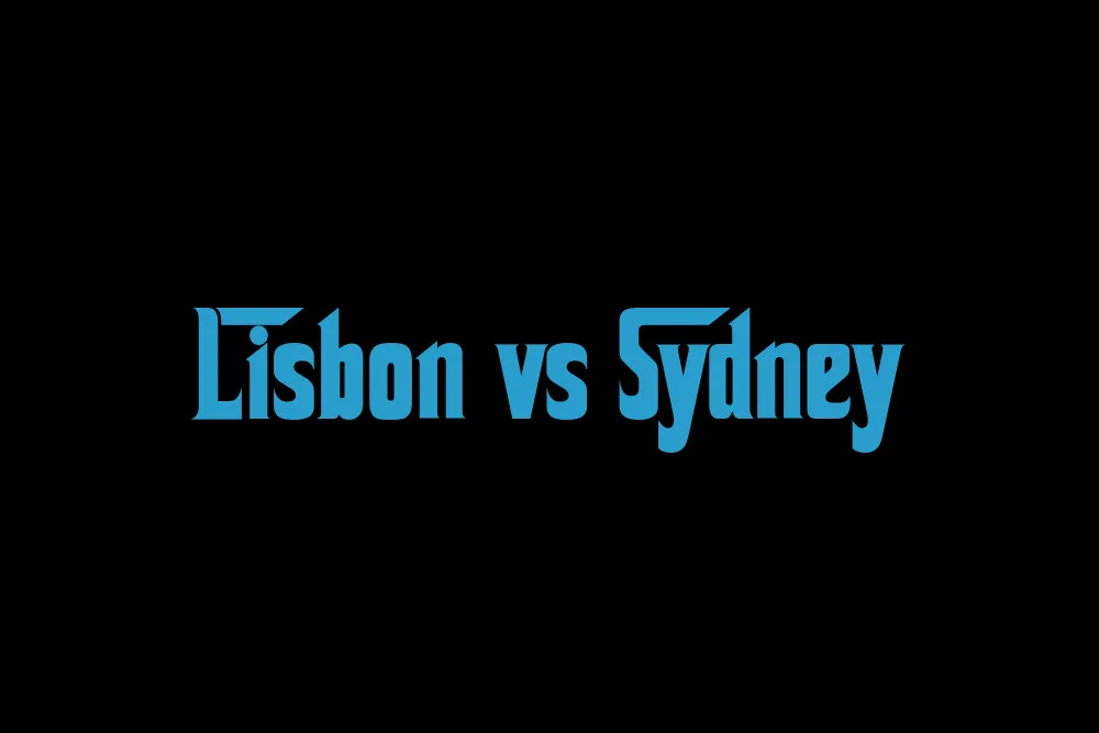 Lisbon vs Sydney: 2026 Full Comparison & Cost of Living
